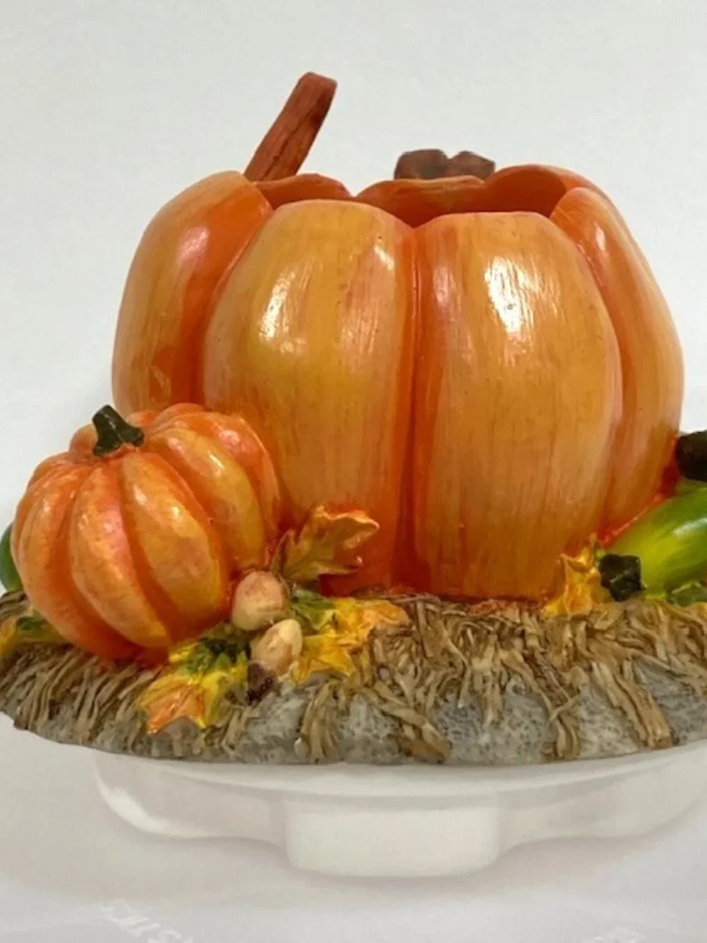 S'Toppers Pumpkin and Scarecrow Candle Capper with Box
